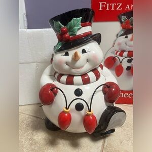 Never Used Fitz and Floyd Cookie Jar!